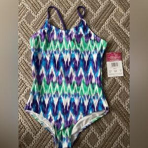 Kanu Surf Girls Daisy Beach Sport one Piece Swimsuit